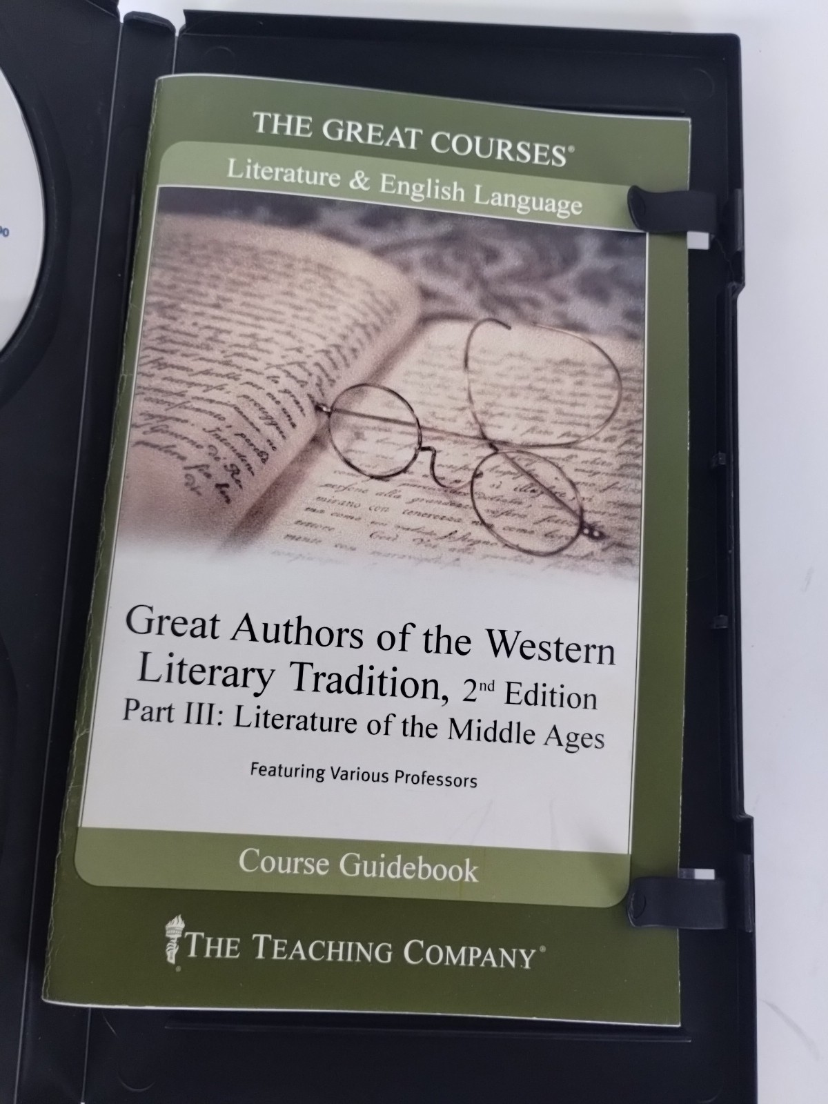 Great Authors of the Western Literary Tradition 2nd Edition Great Courses 3-4-5