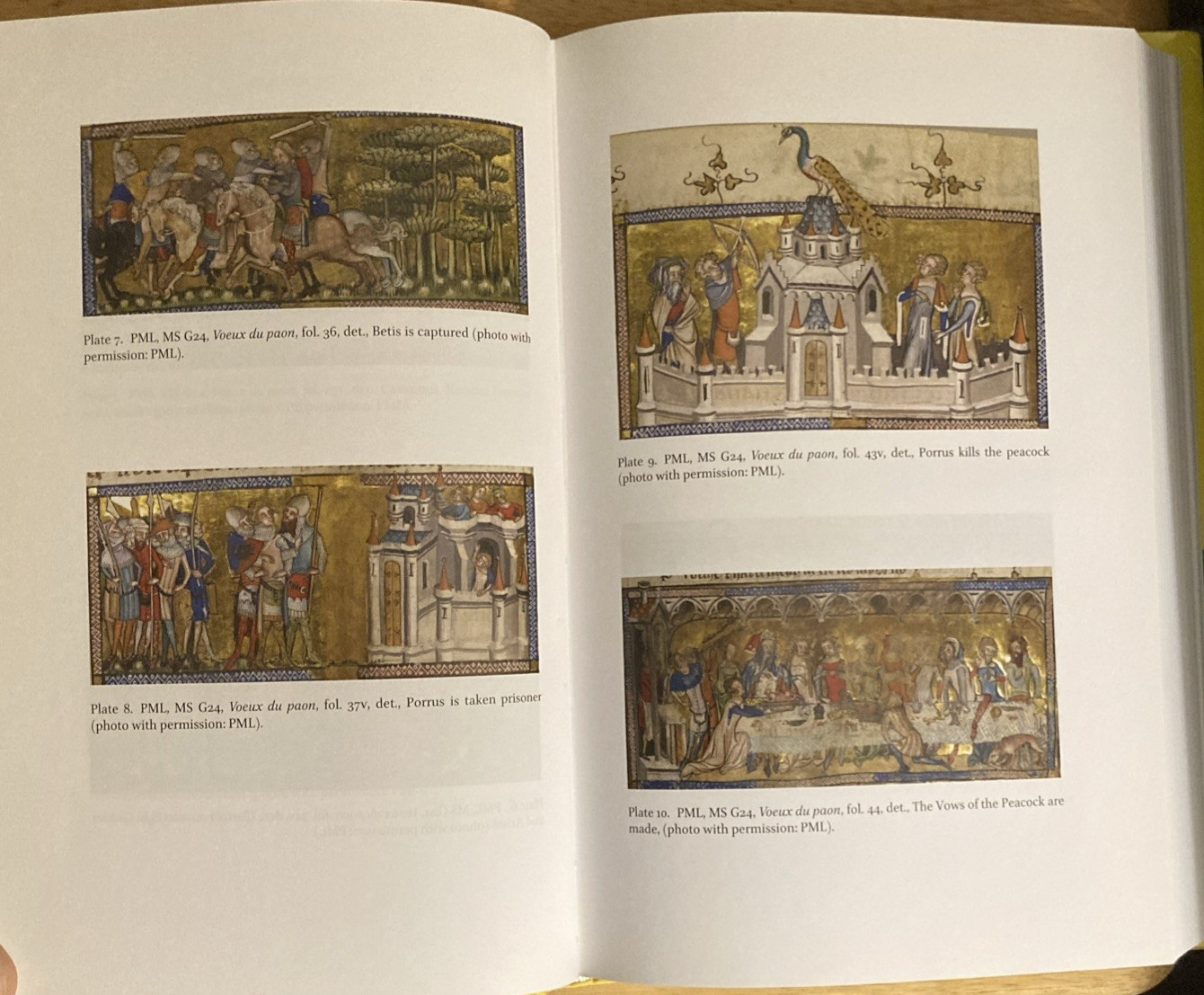 Images Texts Marginalia Vows of the Peacock Domenic Leo Brill Hardcover