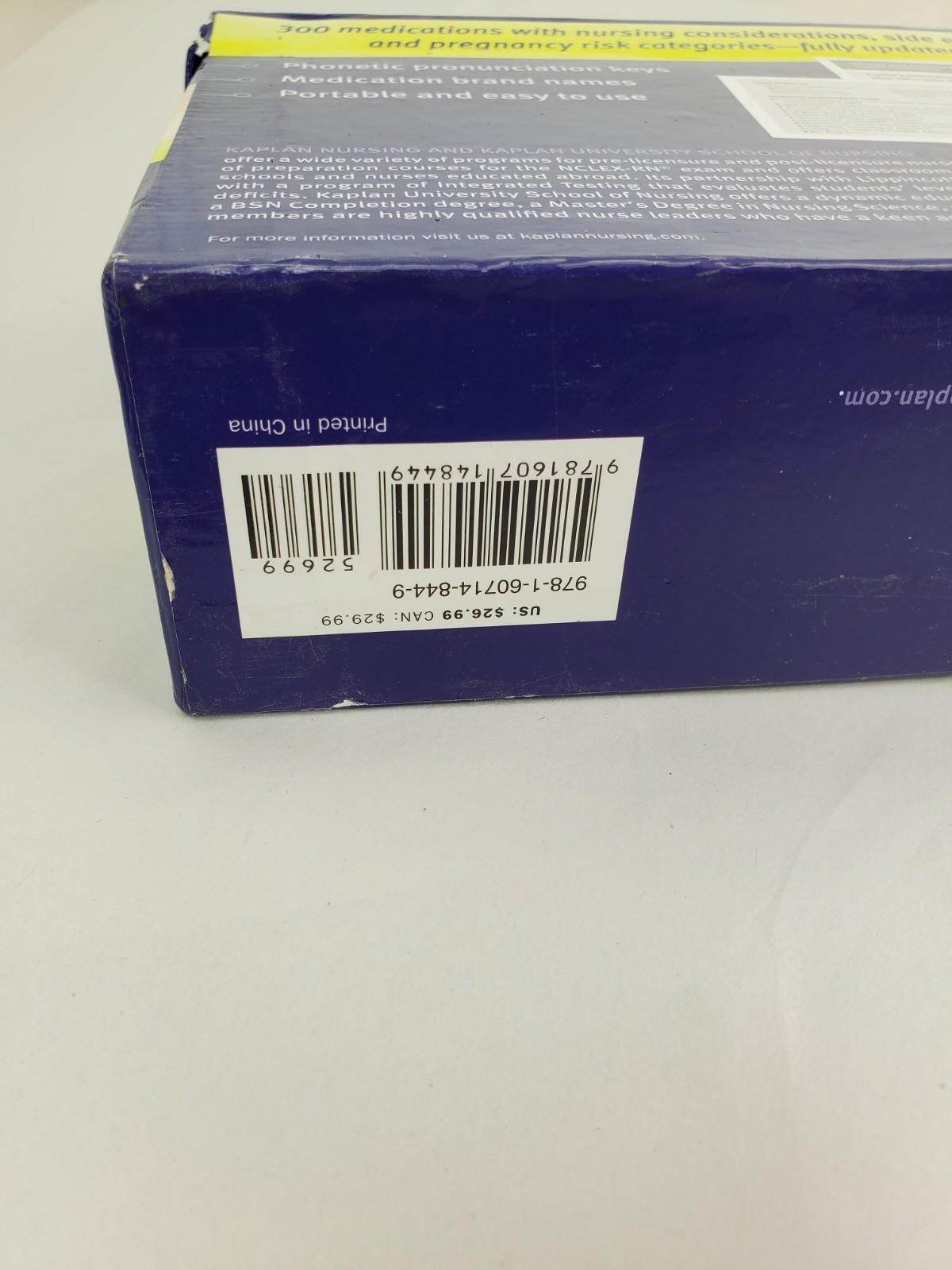 NCLEX-RN Medications in a Box by Kaplan (2011, Cards,Flash Cards) Pharmacy Nurse