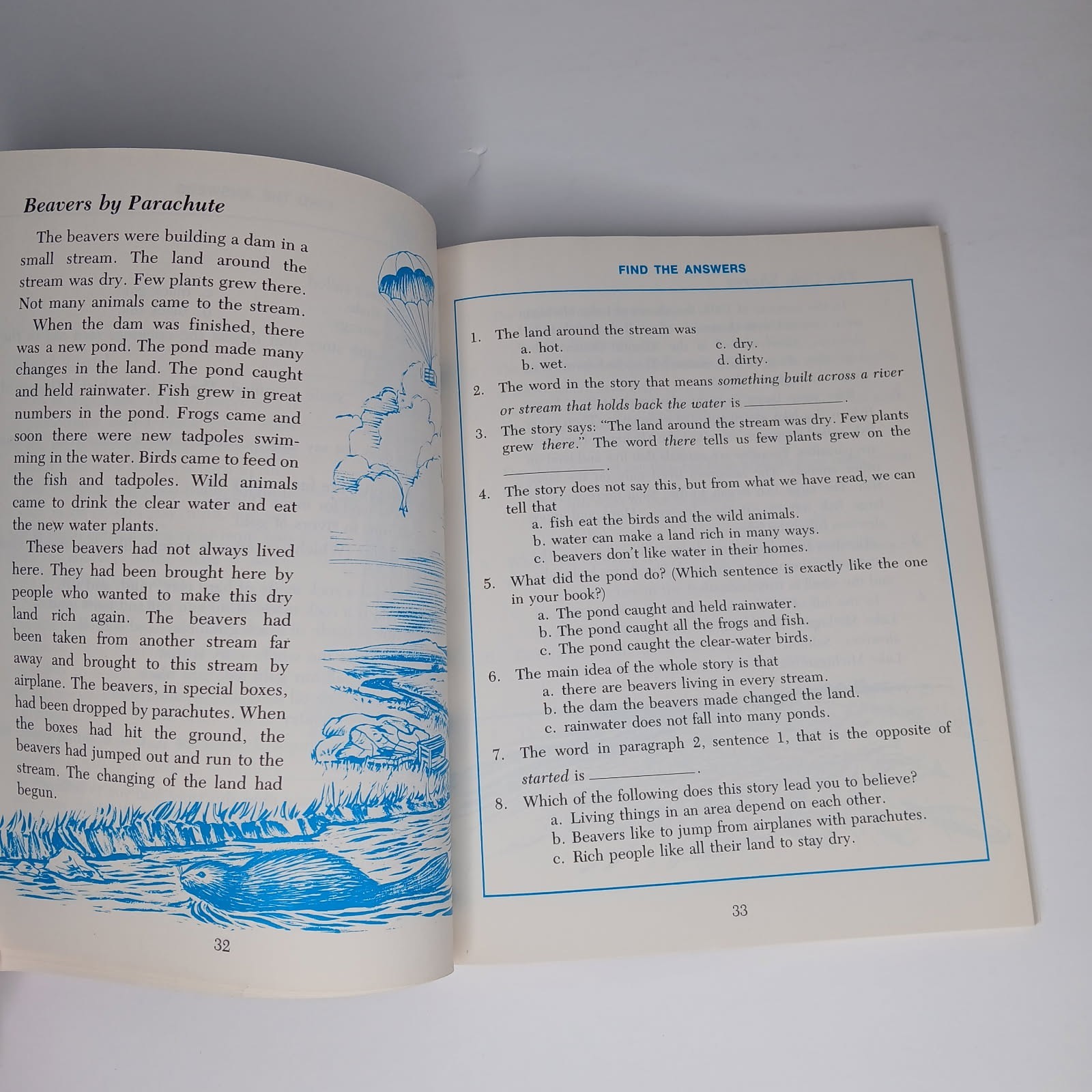 Reading For Concepts B & C Second Edition Elementary School By William Liddle