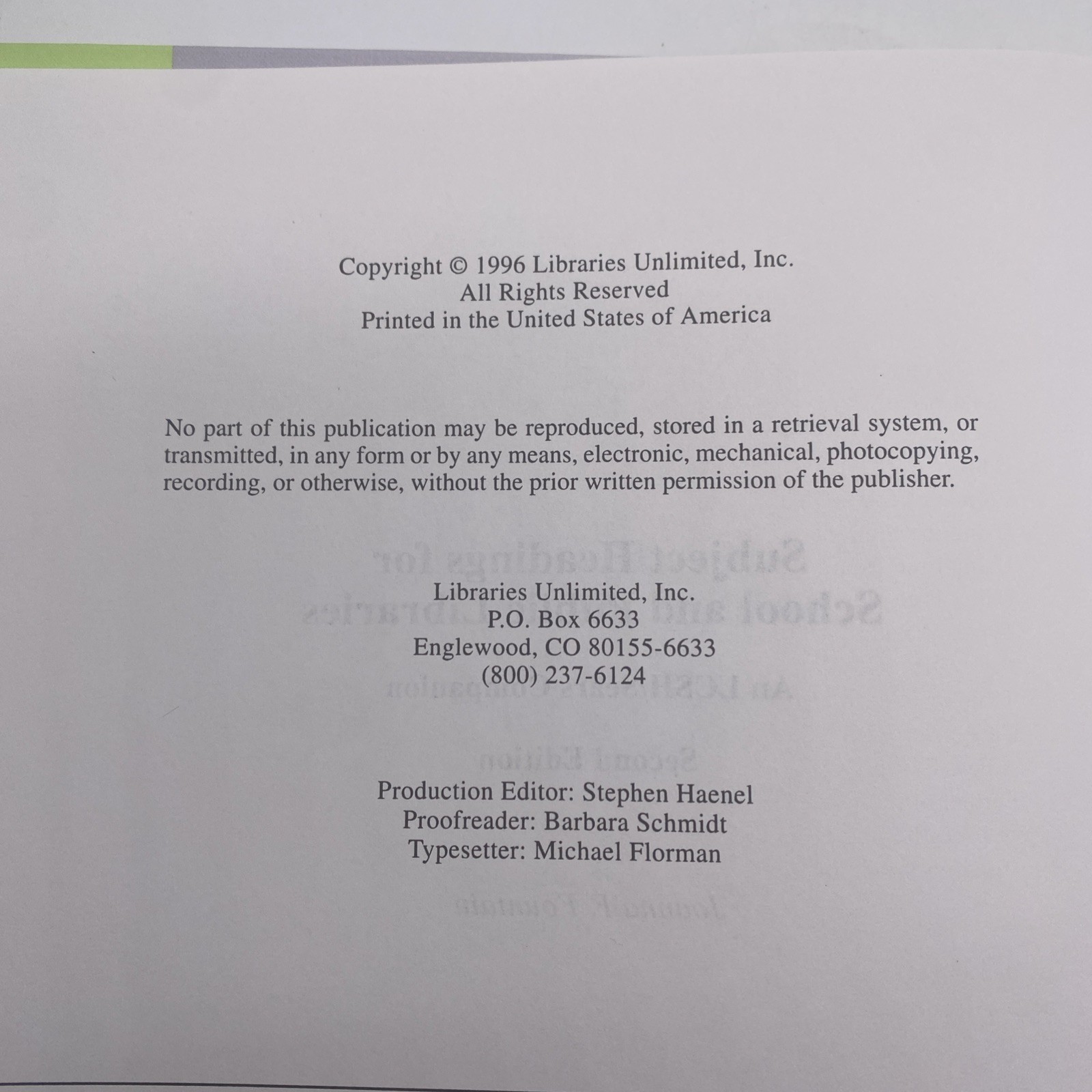 Subject Headings For School And Public Libraries LCSH Sears Companion