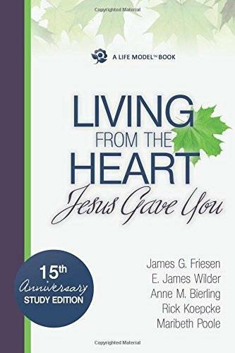 Living From The Heart Jesus Gave You – Paperback By Wilder, E. James – GOOD