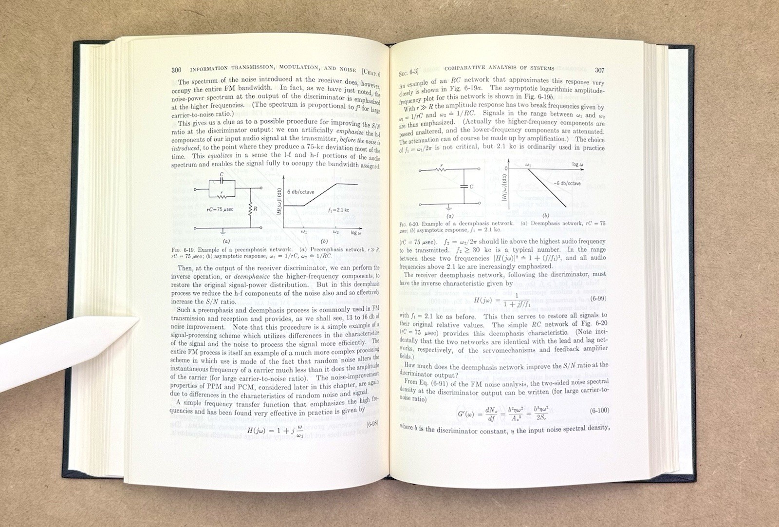 Vintage 1959 Information Transmission, Modulation and Noise by Schwartz HCVG 1st