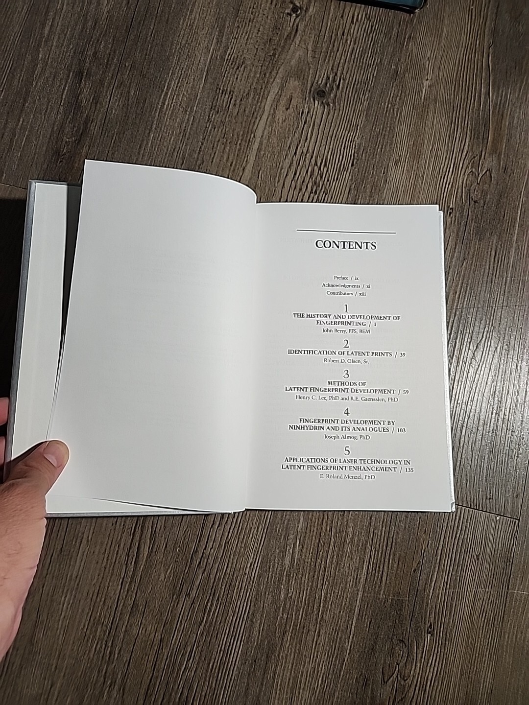 Advances in Fingerprint Technology Hardcover