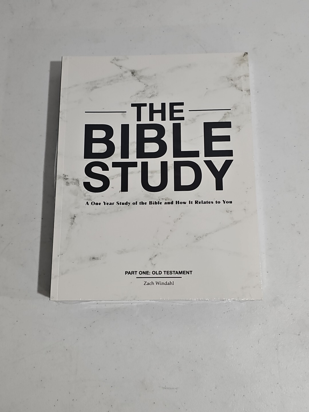 THE BIBLE STUDY Books Parts One & Two New & Old Testament by Zach Windahl Sealed