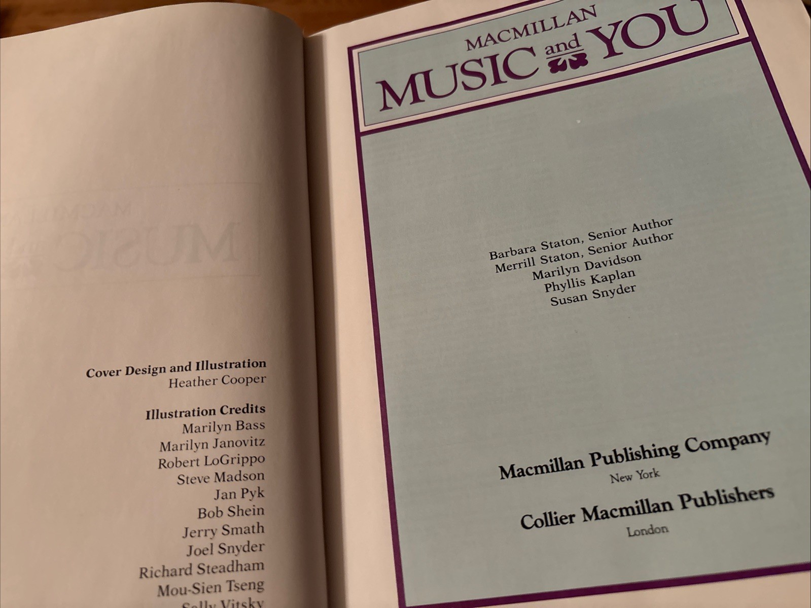 Music and You Textbook (Hardcover, 1991) ￼ Teacher Owned