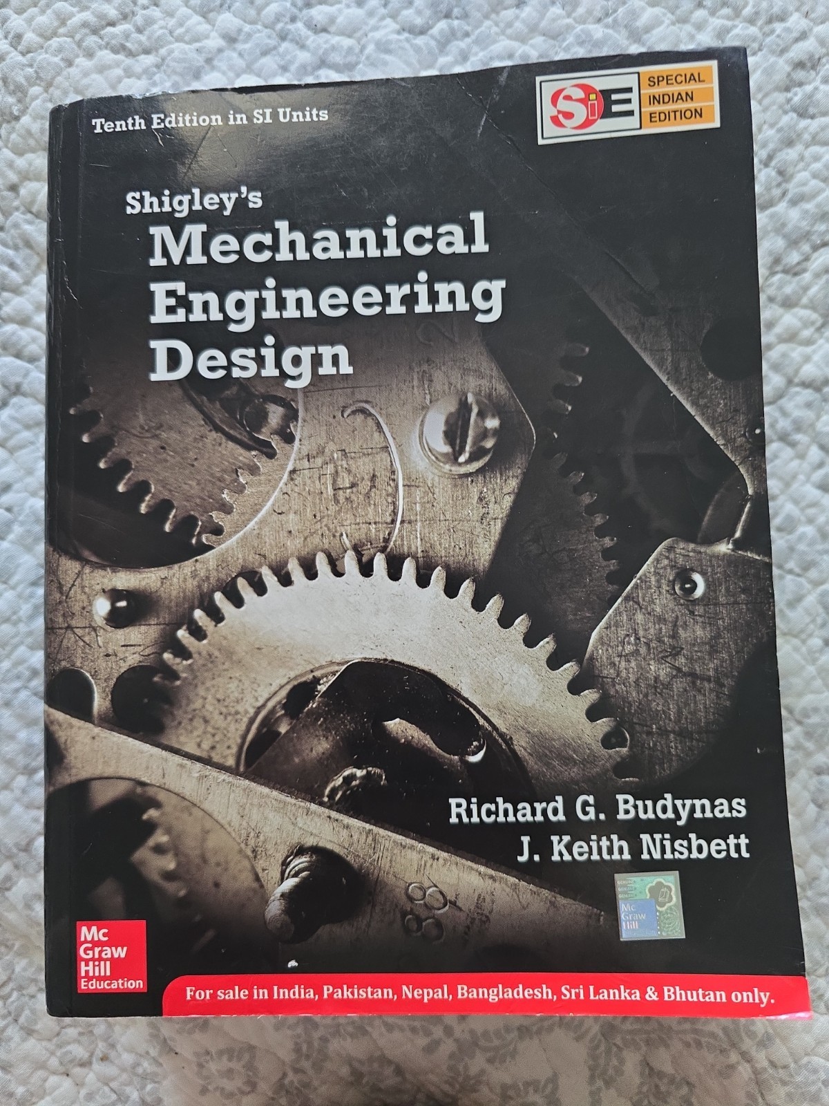 SHIGLEY’s Mechanical Engineering Design Tenth Edition SI Units Special Edition