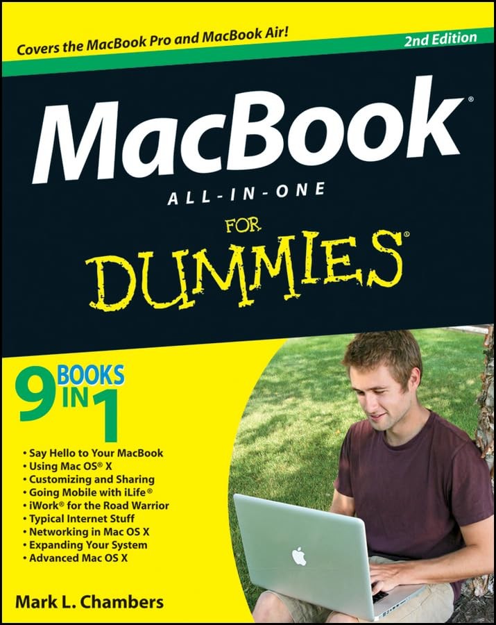 MacBook All-in-One For Dummies – paperback Chambers, Mark L.