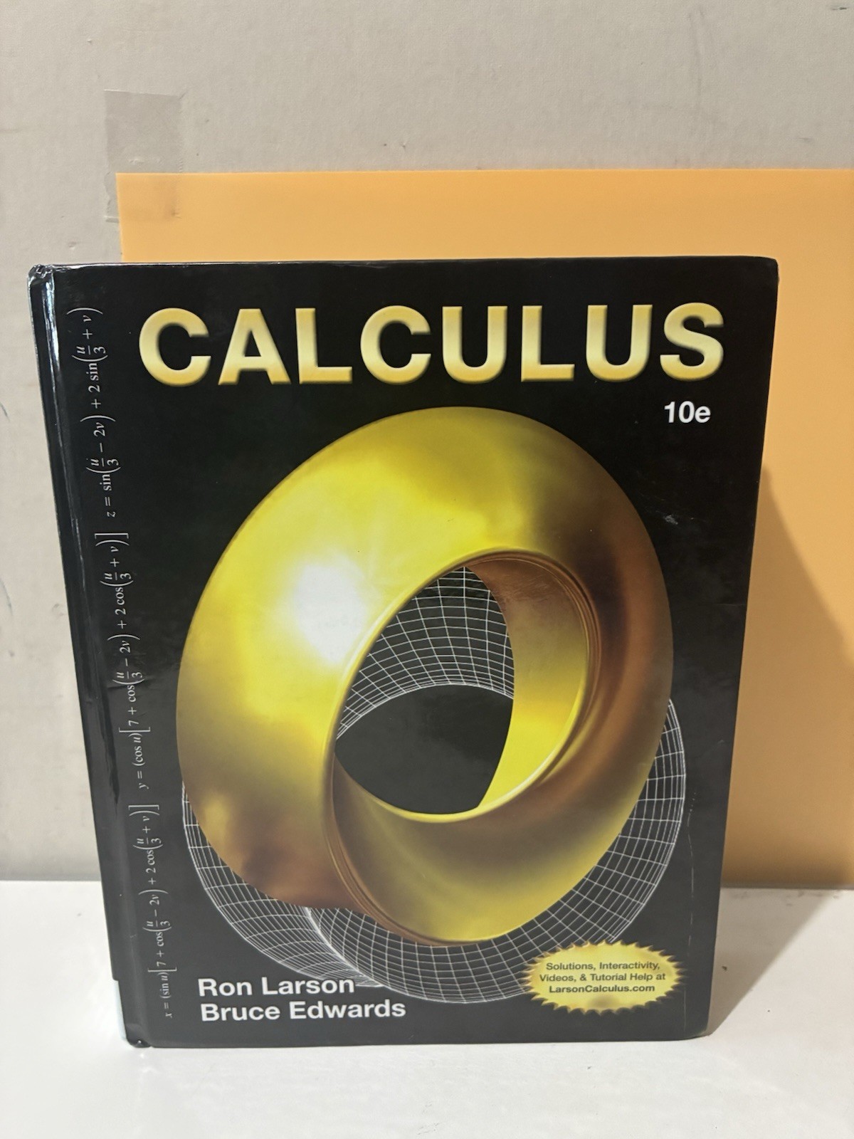 Brooks/Cole Calculus 10th Edition (2014) Hardcover Ron Larson Bruce H. Edwards