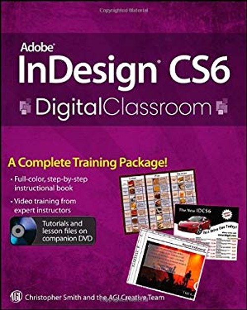 Adobe InDesign CS6 Paperback Smith, Christopher AGI Creative Team