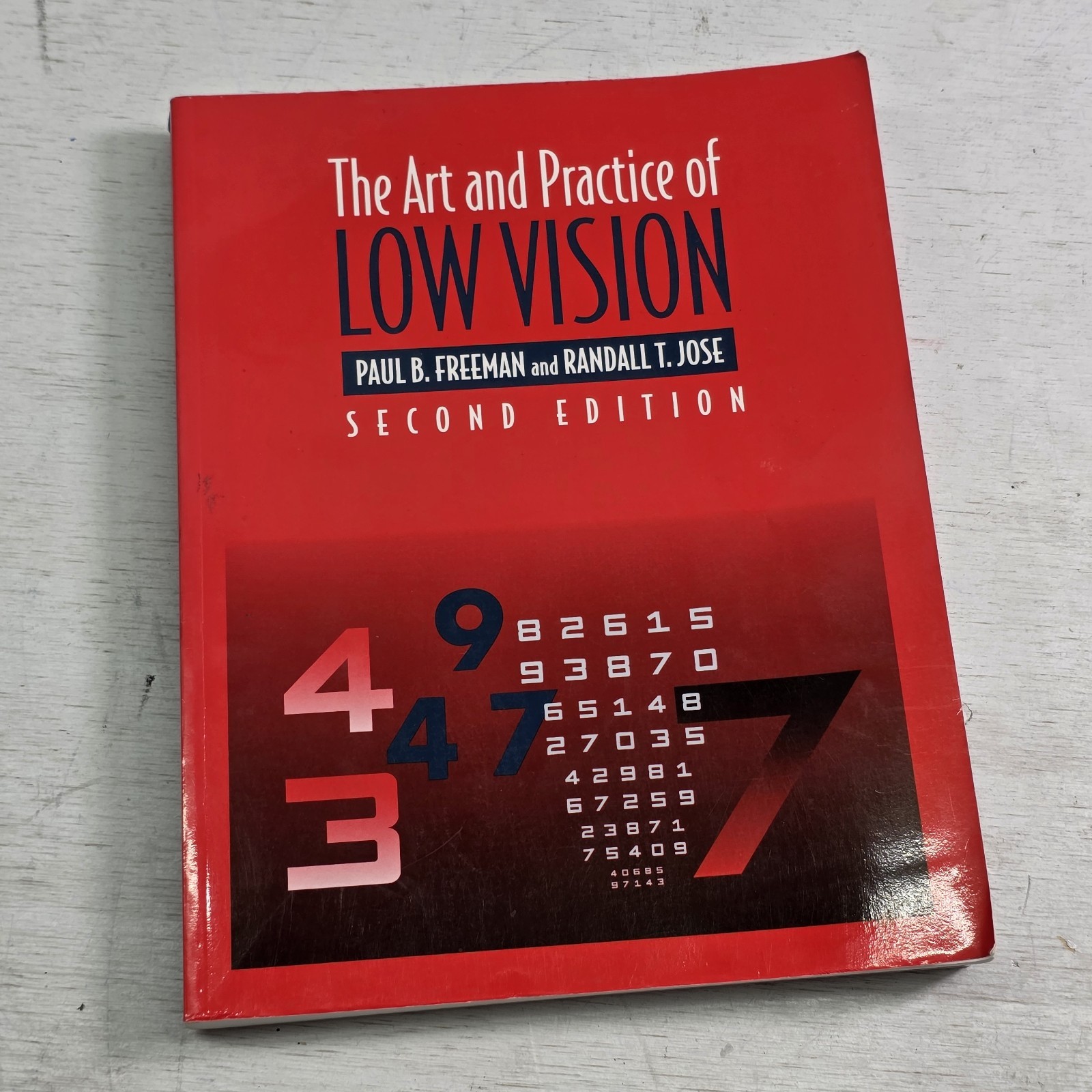 The Art and Practice of Low Vision by Randall T. Jose and Paul B. Freeman (1997)