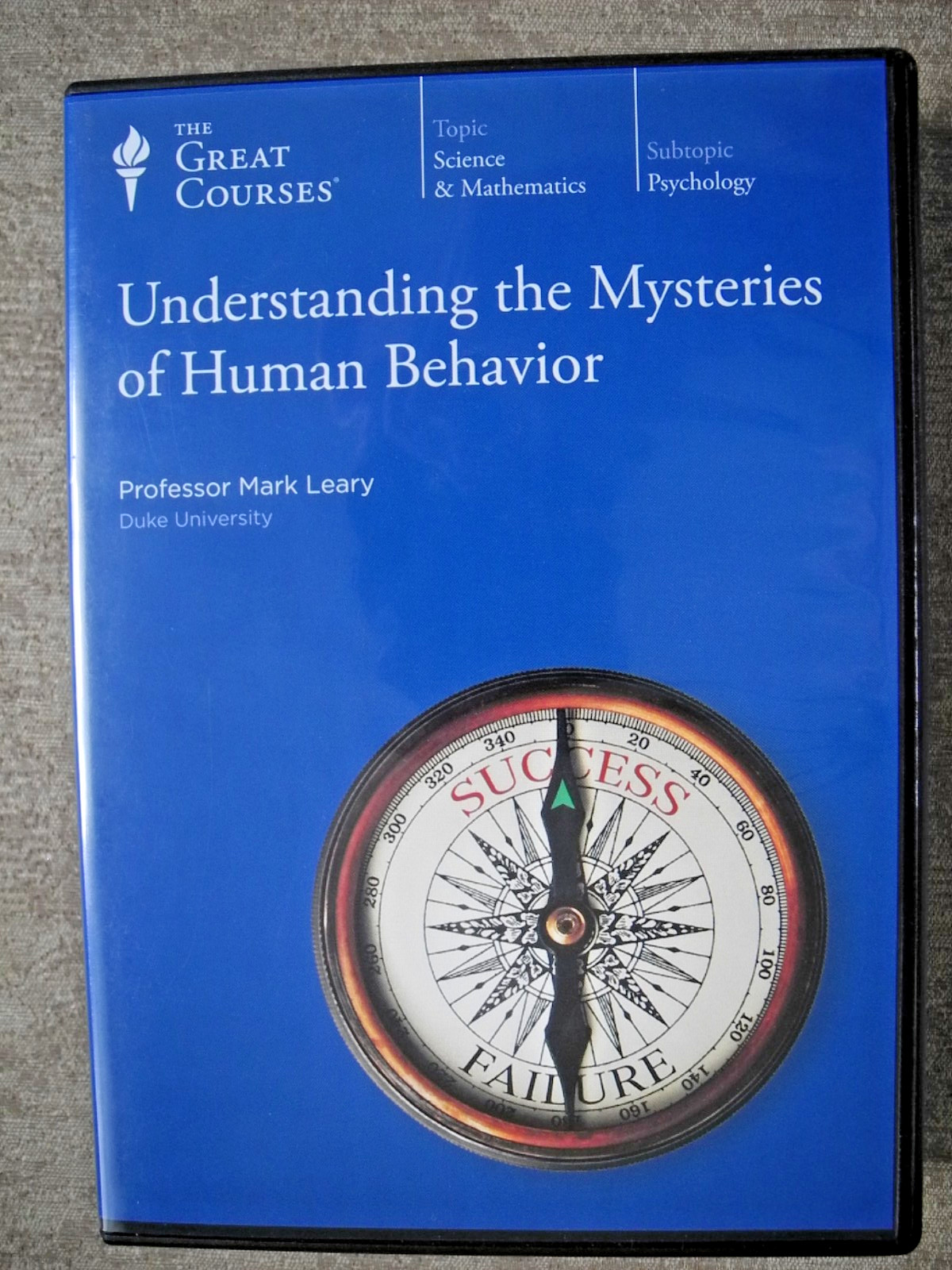 Understanding….Mysteries of Human Behavior/Great Courses 1626/24 lectures/2012