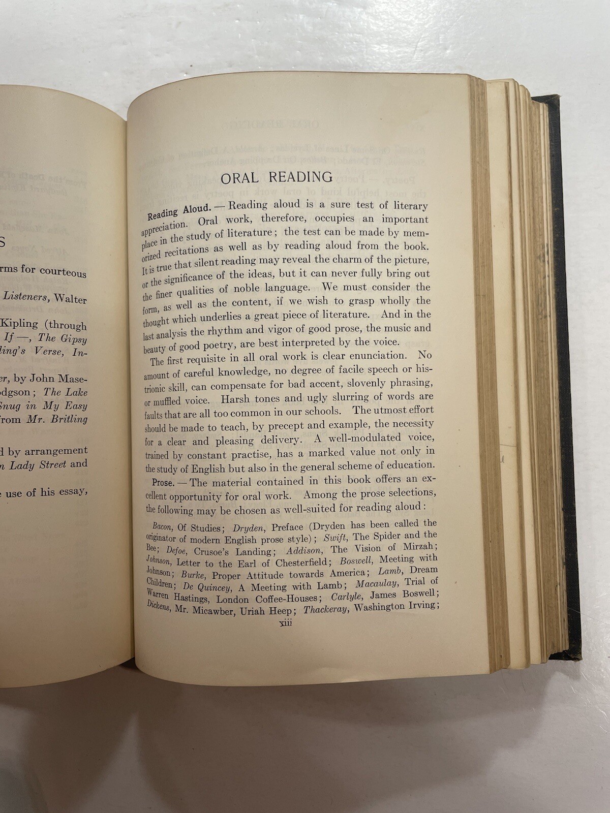 English Literature Roy Bennett Pace Revised Edition 1927 Allyn and Bacon HC