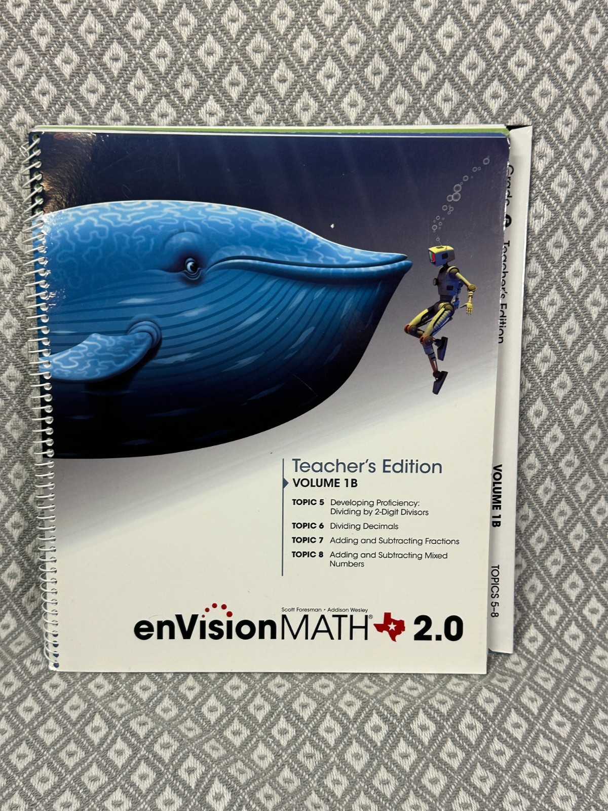 enVision Math 2.0 Teacher’s Resource Masters, Grade 5, Volume 1B Topics 5-8