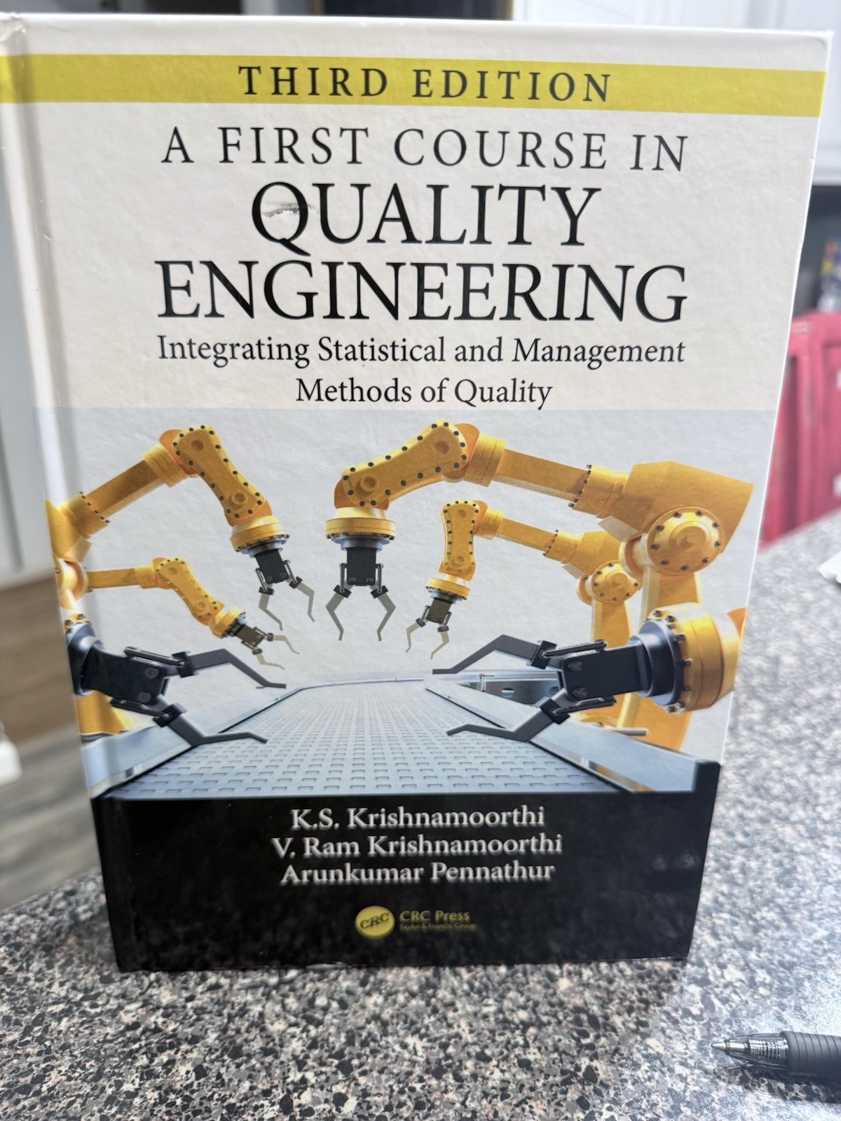 CRC Press A First Course in Quality Engineering 3rd Ed HC Krishnamoorthi 2009