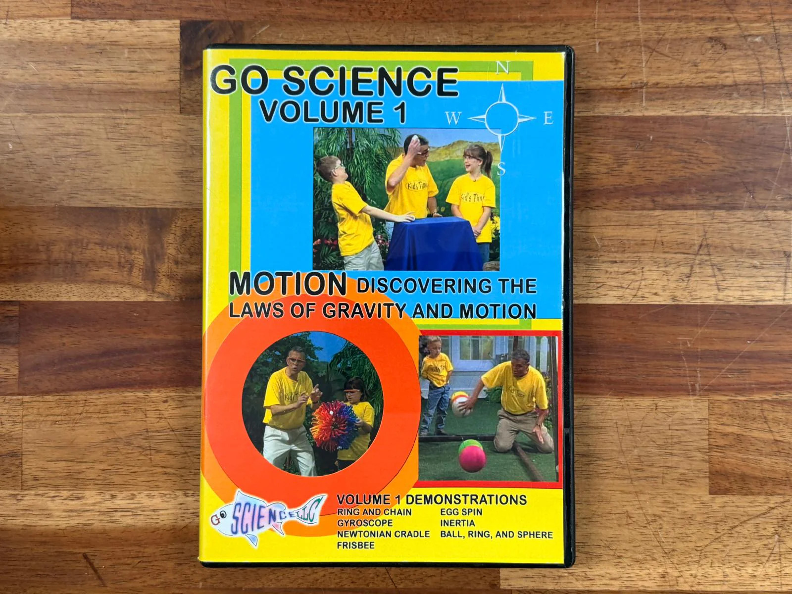 GO Science Volume 1 – Motion DVD