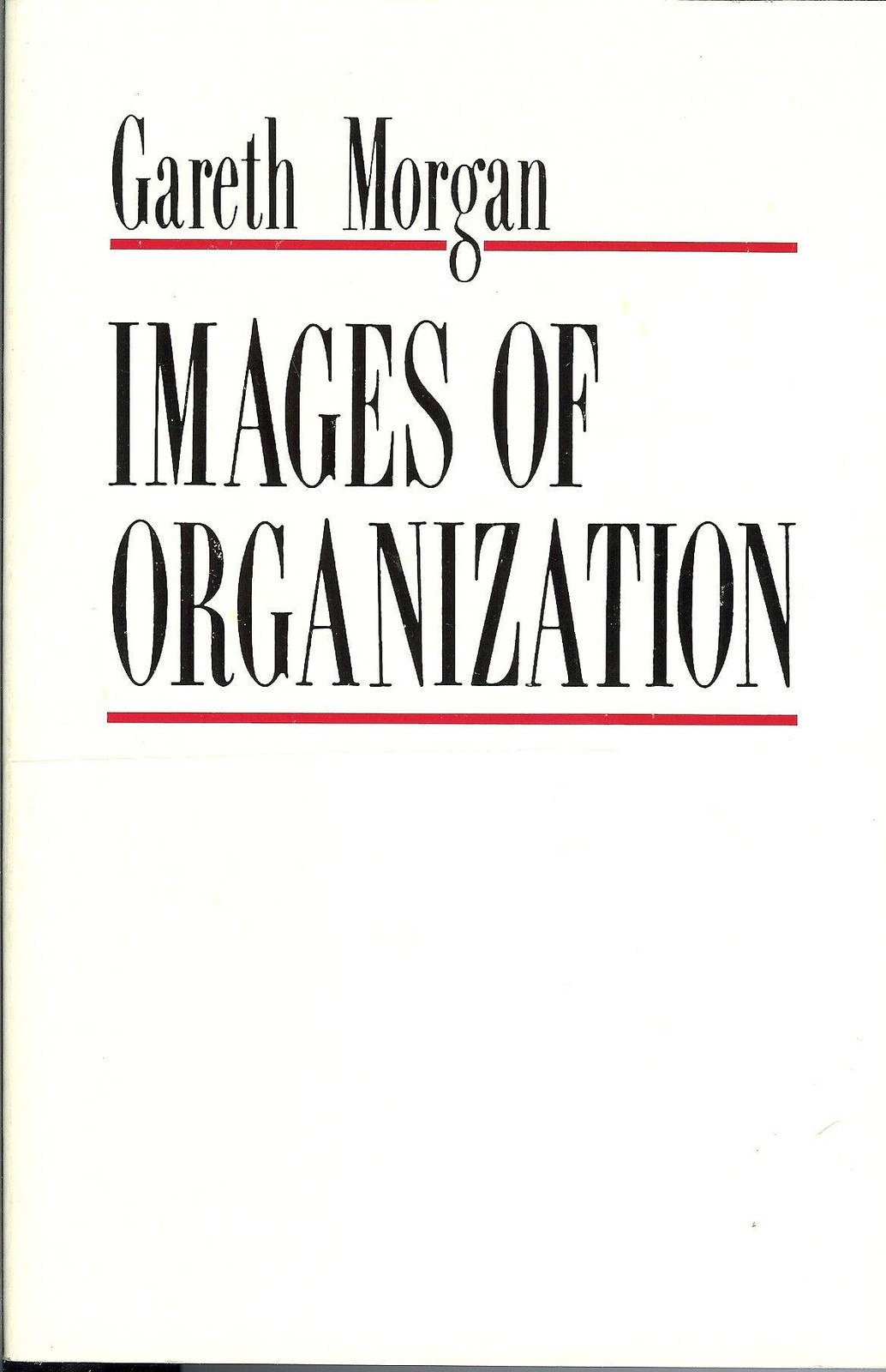 Images of Organization Morgan, Gareth hardcover Acceptable