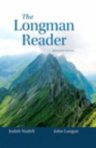 The Longman Reader; 11th Edition – 013386295X, Judith Nadell, paperback