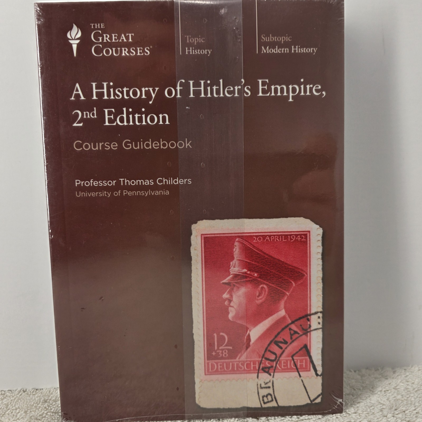 Great Courses A History Of Hitler’s Empire 2nd Edition Guidebook & DVD – SEALED