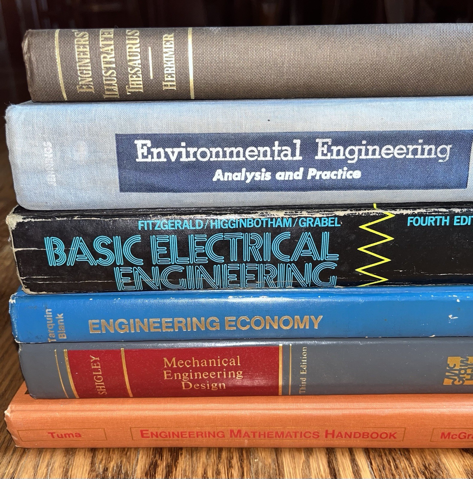 Vintage Engineering Book Lot Hardcover Books ￼ Mechanical, Electrical, Etc.