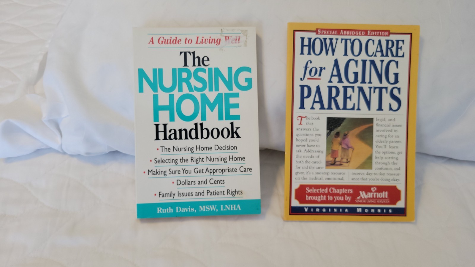 Nursing Home Handbook Paperback Used – VG & How To Care For Aging Parents Morris