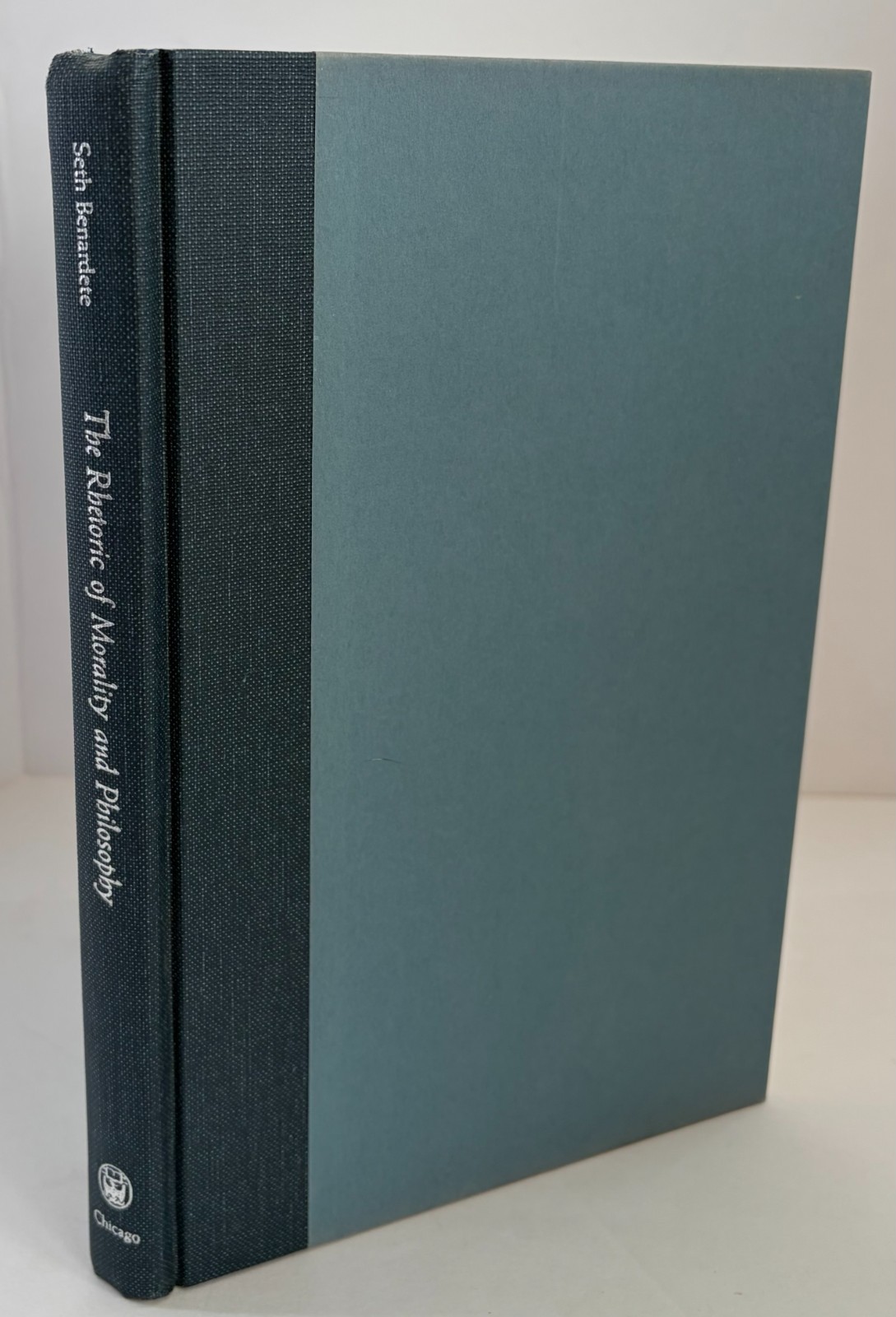 Rhetoric of Morality & Philosophy : Plato’s Gorgias & Phaedrus by Benaardete 1st
