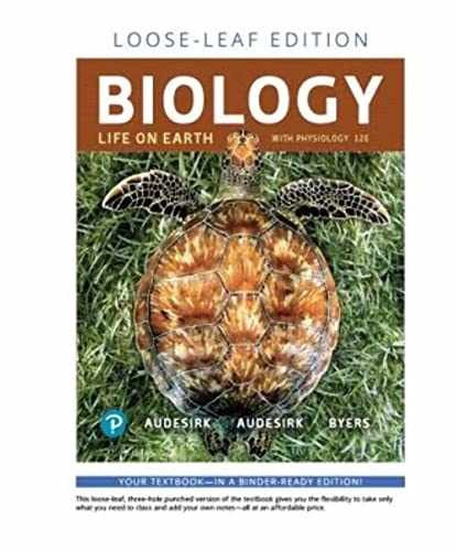 Biology: Life on Earth – Loose Leaf, by Audesirk Gerald; Audesirk – Very Good