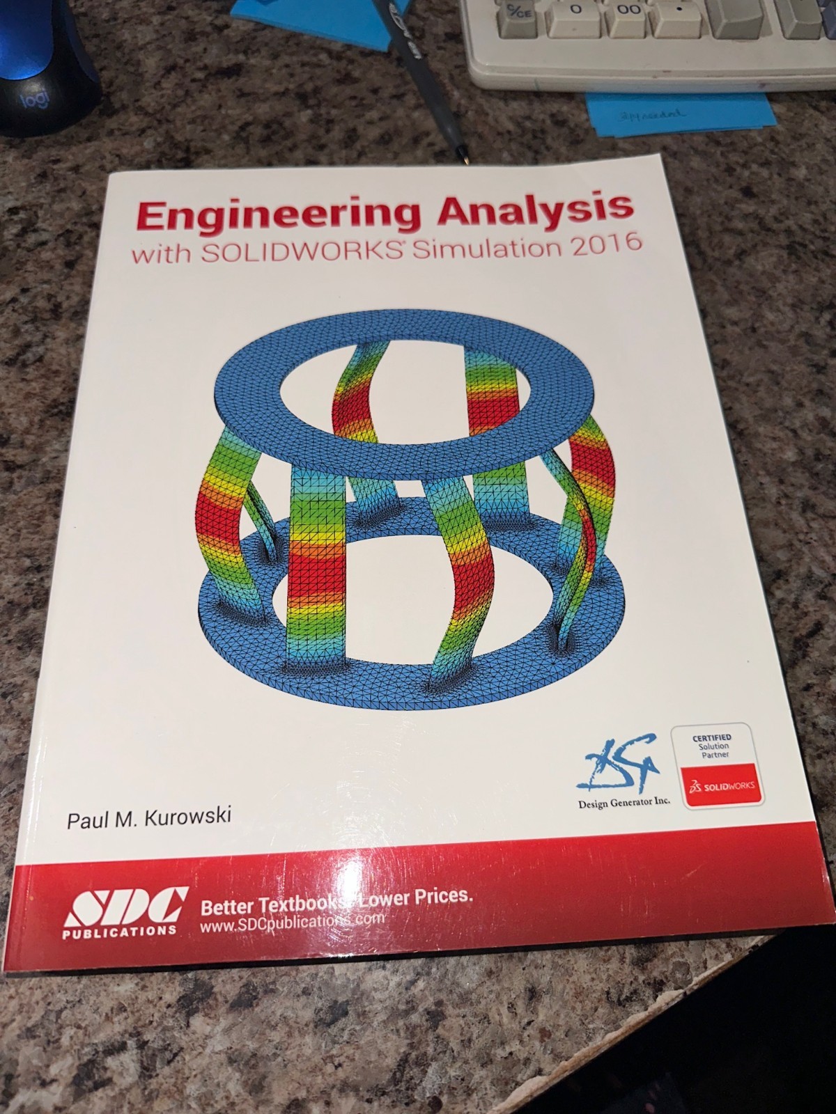 Engineering Analysis with SOLIDWORKS Simulation 2016 by Paul Kurowski