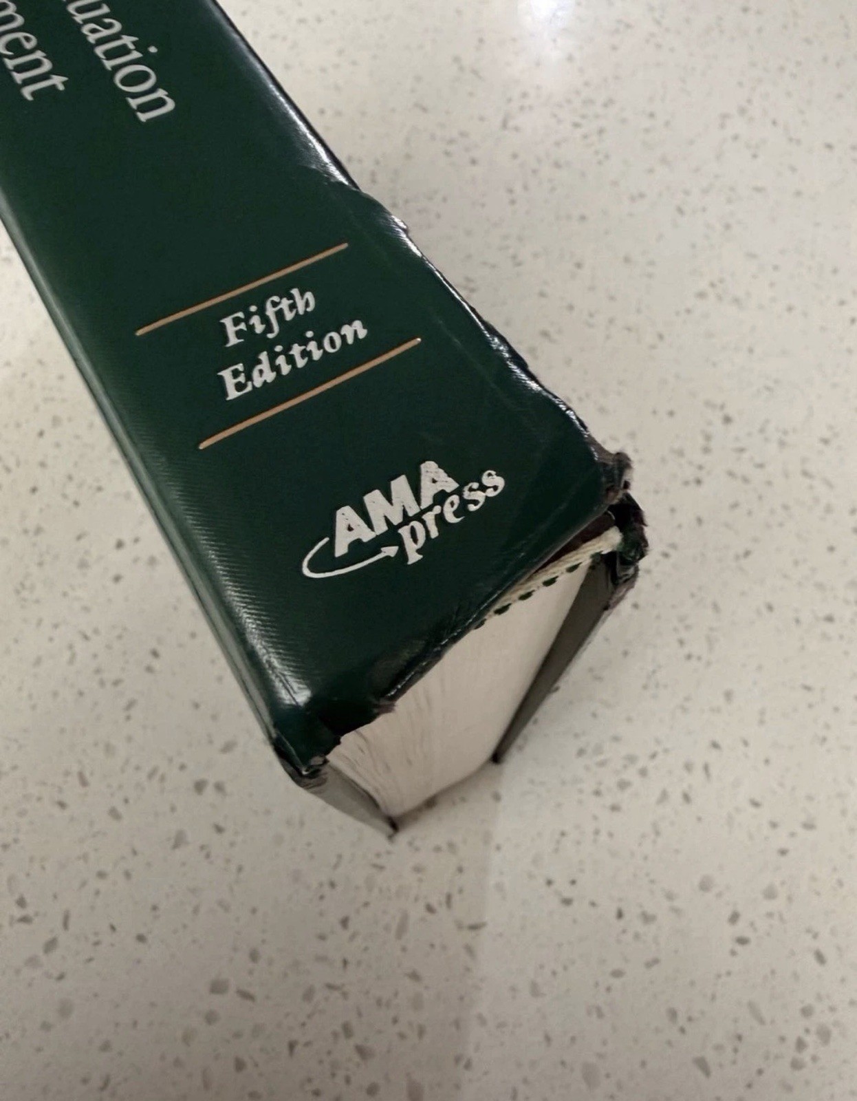 AMA Guides to the Evaluation of Permanent Impairment, Fifth Edition
