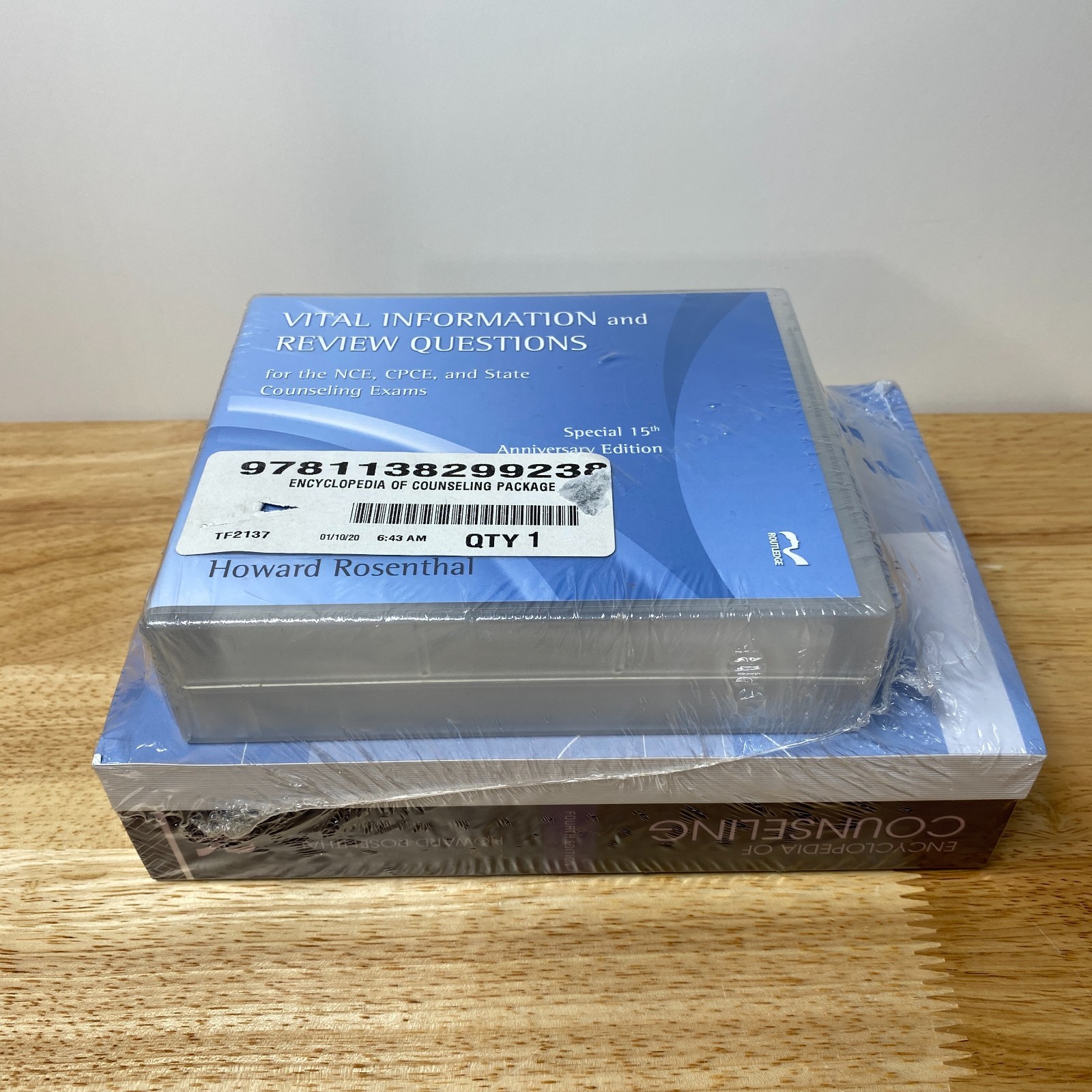 Encyclopedia of Counseling Package for NCE, CPCE by Howard Rosenthal