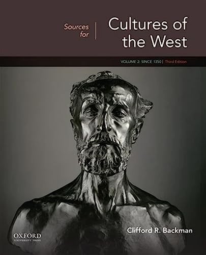 Sources for Cultures of the West: Volume 2: Since 1350 – Paperback – GOOD