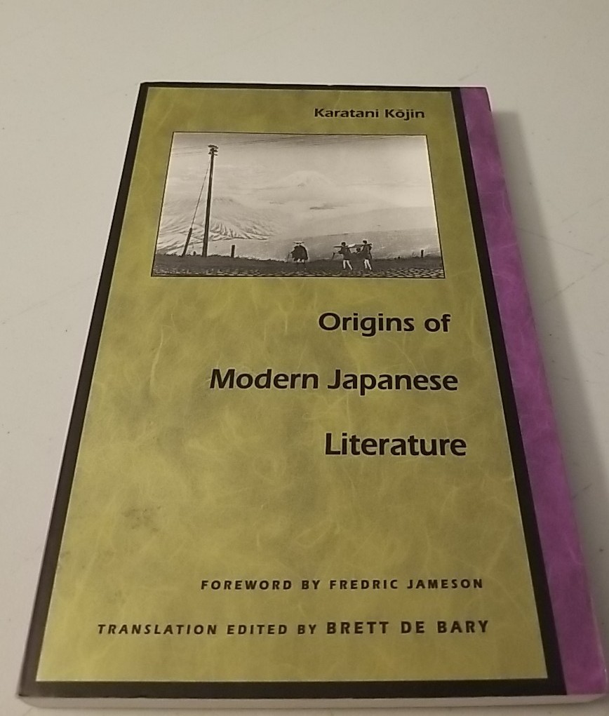 Origins of Modern Japanese Literature Paperback Kojin Karatani Paperback