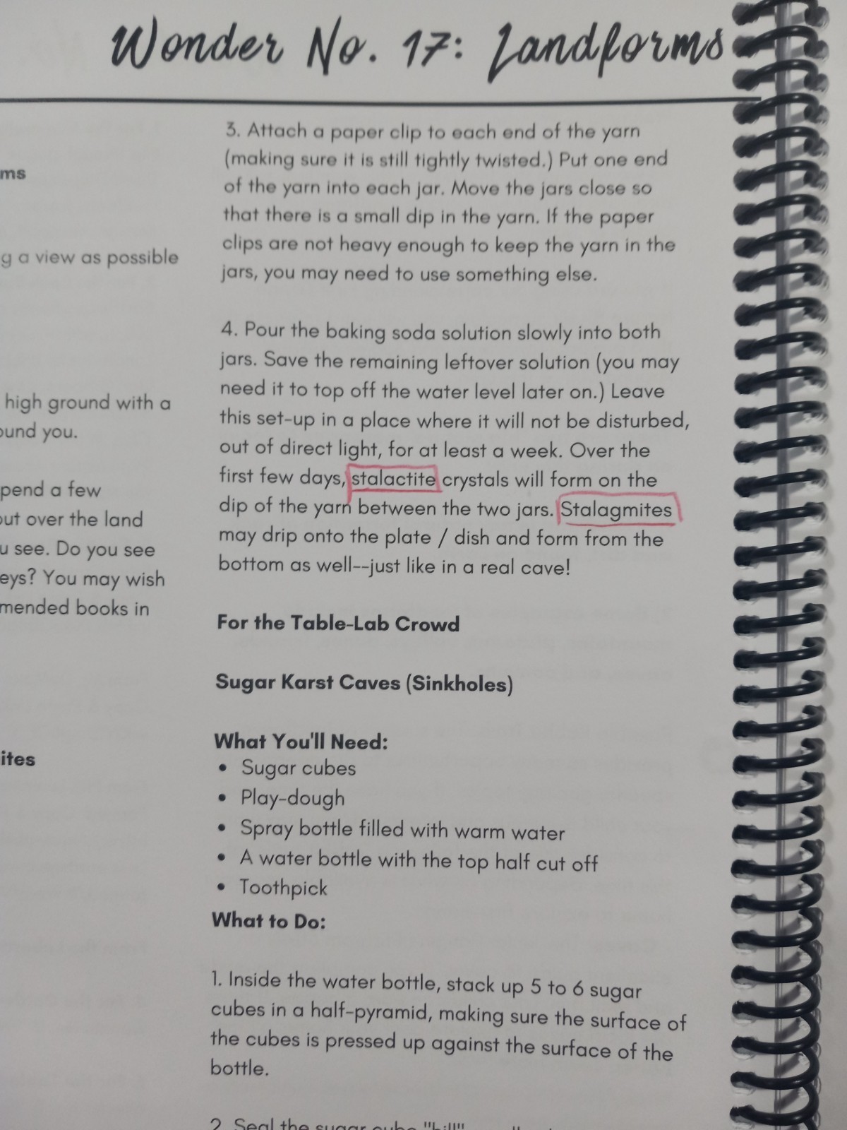 Blossom & Root Science Year 1 Lab & Parent Guide Wonders of The Earth and Sky