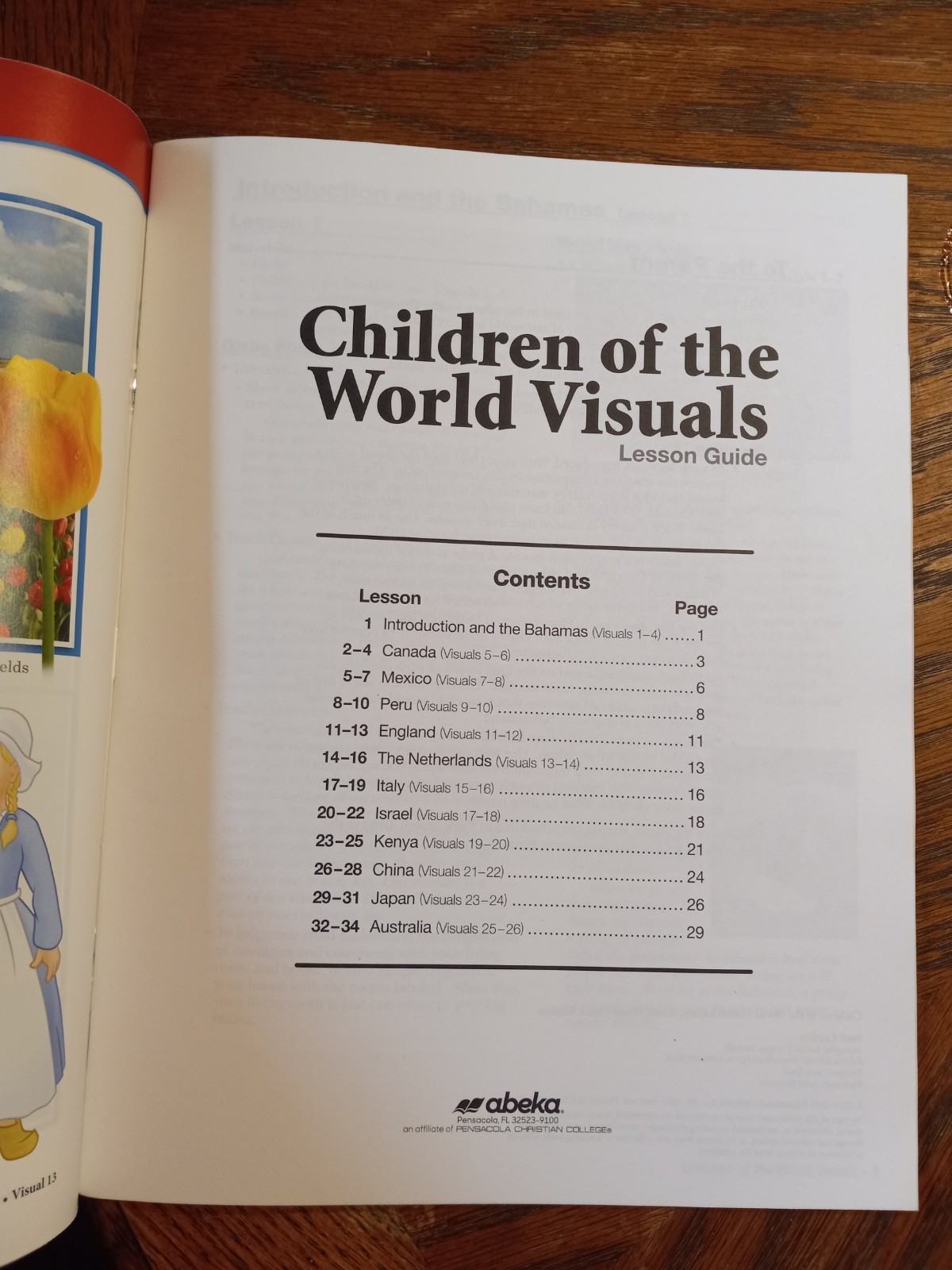 A Beka Book Elementary Children of the World Homeschool Ed. with Lesson Guide