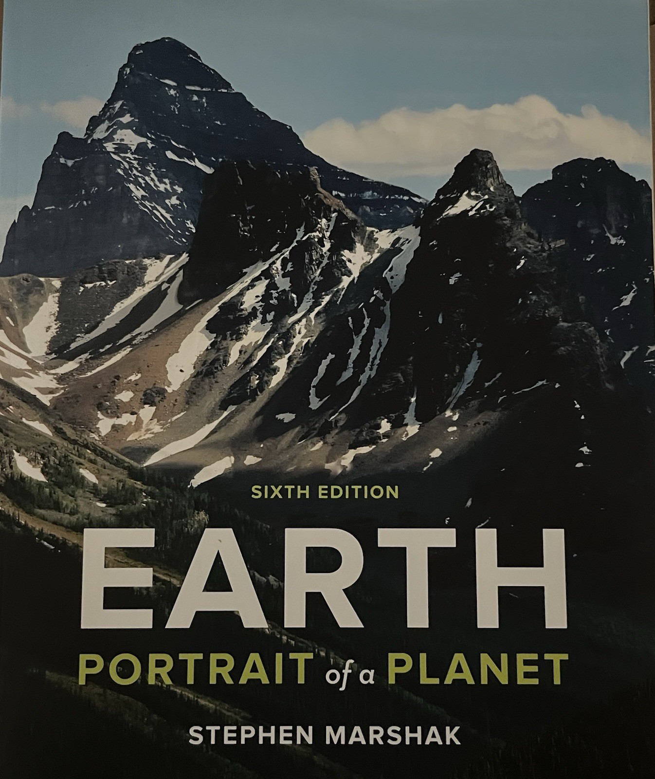 Earth : Portrait of a Planet Paperback Stephen Marshak