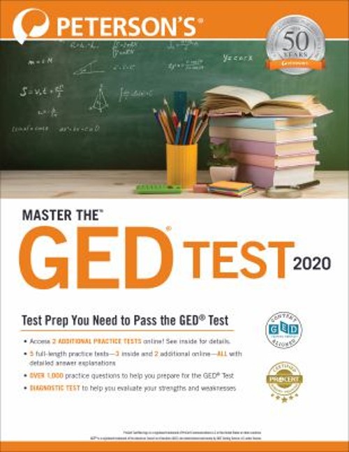 Master the GED Test Paperback Peterson’s