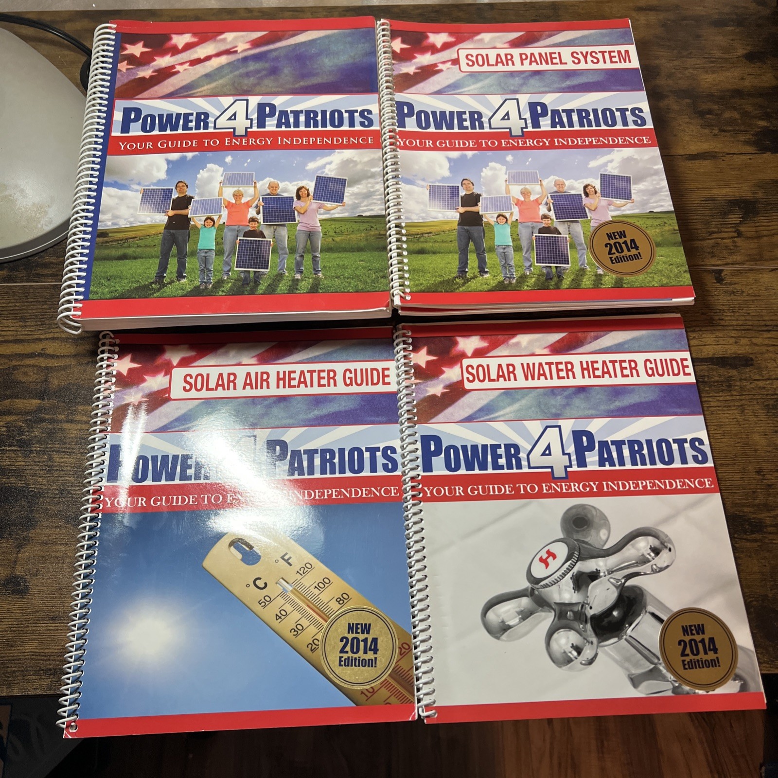 Power 4 Patriots Your Guide to Energy Independence Spiral Bound Book/Guides