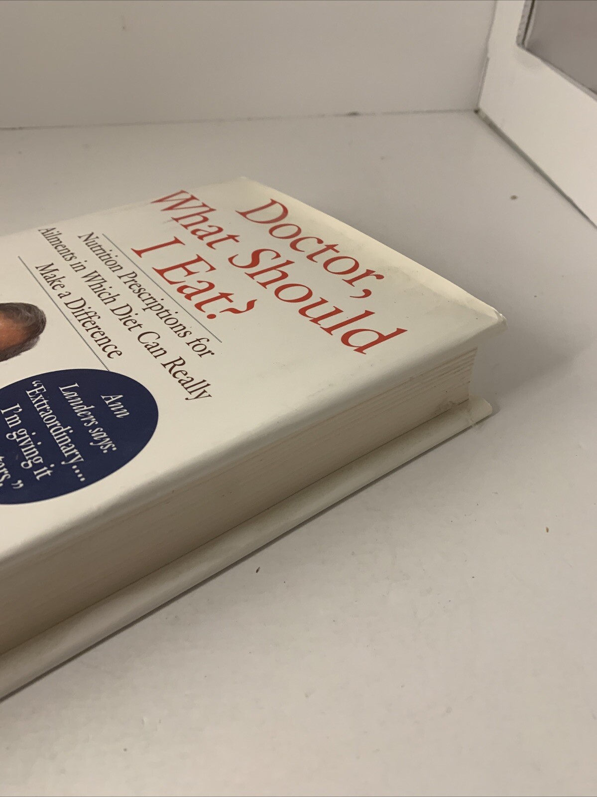 Doctor What Should I Eat by Isadore Rosenfeld 1995 Hardcover