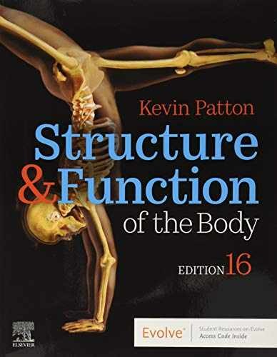 Structure & Function of the Body – Paperback, by Patton PhD Kevin – Acceptable p