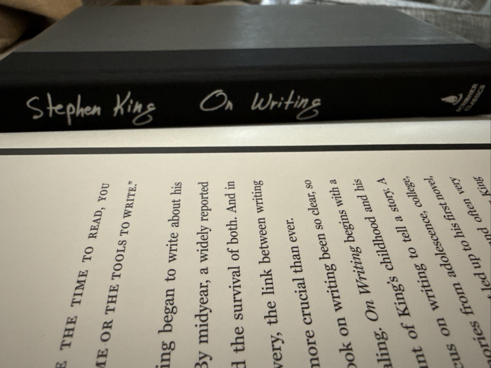 On Writing : A Memoir of the Craft by Stephen King (2010, Hardcover)