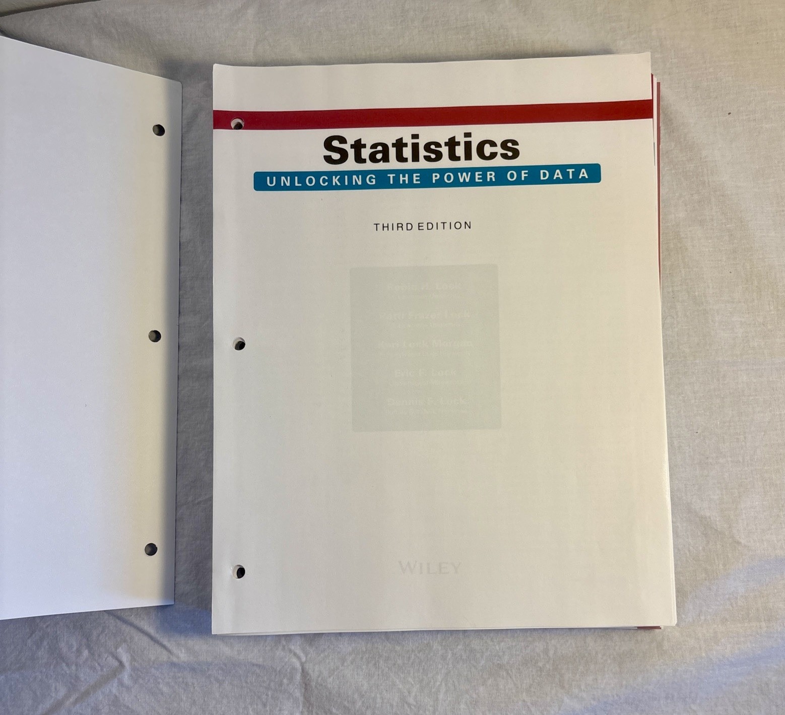 Statistics: Unlocking the Power of Data 3rd Edition Third Edition