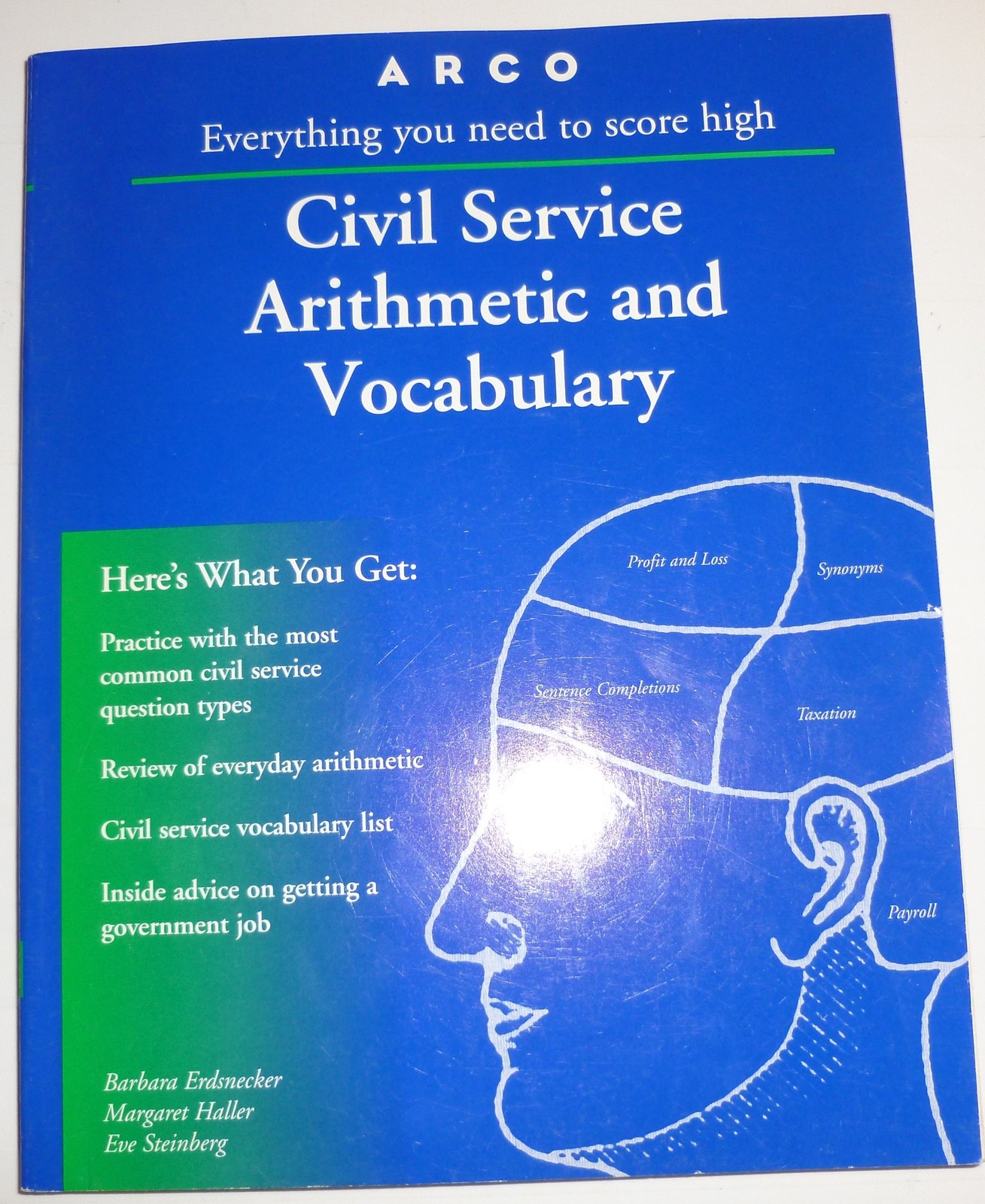 Arco Civil Service Arithmetic and Vocabulary: Everything You Need to Know to…