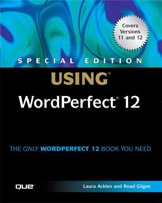 Special Edition Using Wordperfect 12