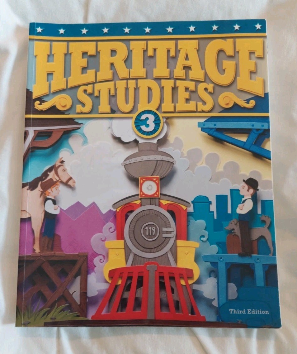 BJU Press Heritage Studies 3 Student Text 3rd Edition 522441 Bob Jones