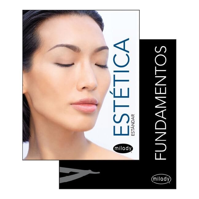 NEW Milady Standard Esthetics SPANISH 12th edition + Fundamentals Textbook