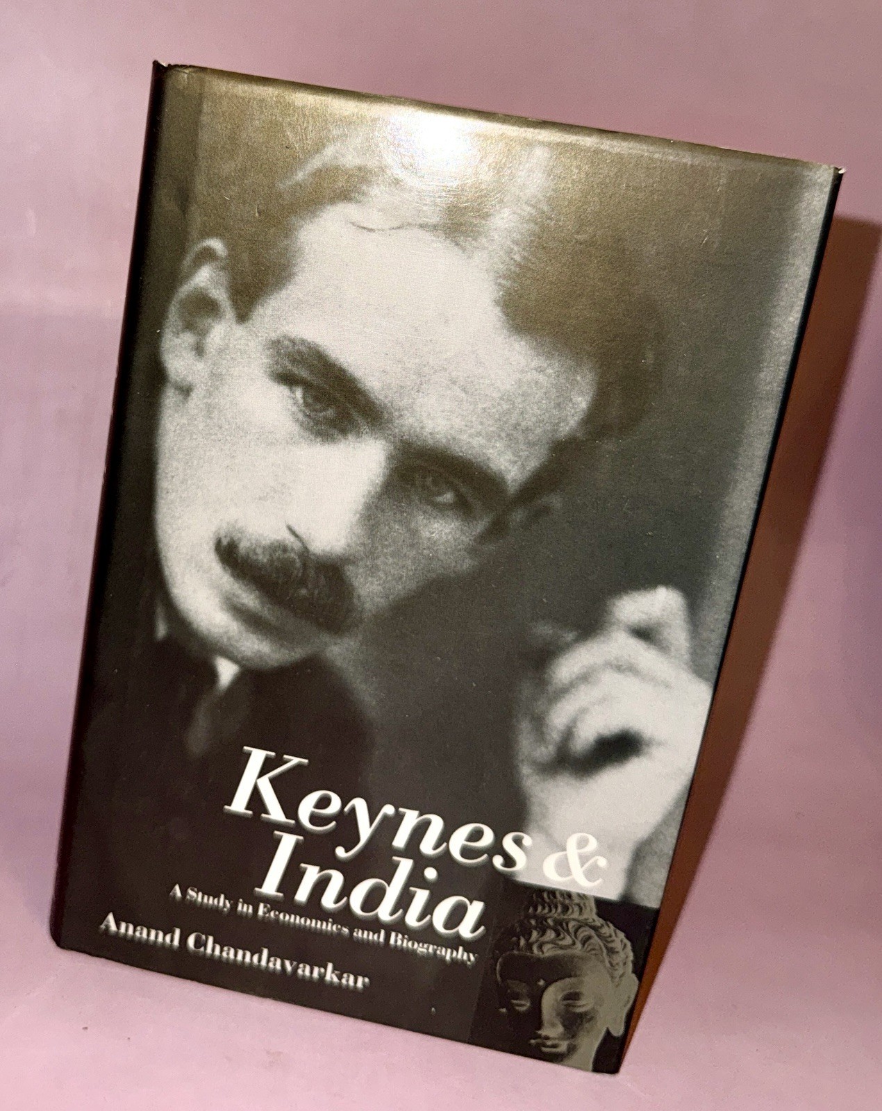 Keynes and India Chandavarkar 1989 HC DJ Macmillan Economics Book + Notes