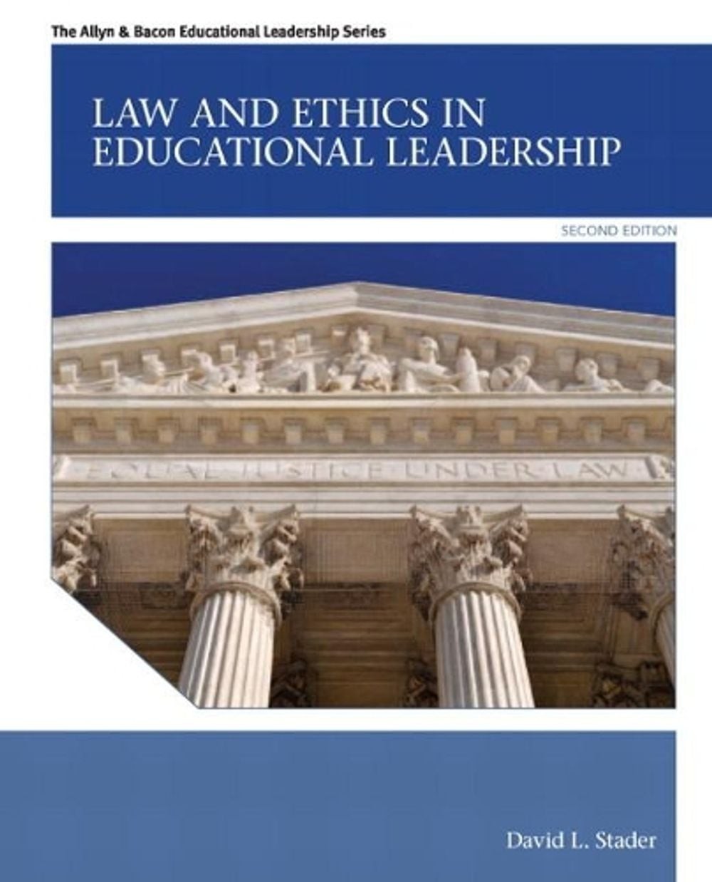 Law and Ethics in Educational Leadership by David Stader (English) Paperback Boo
