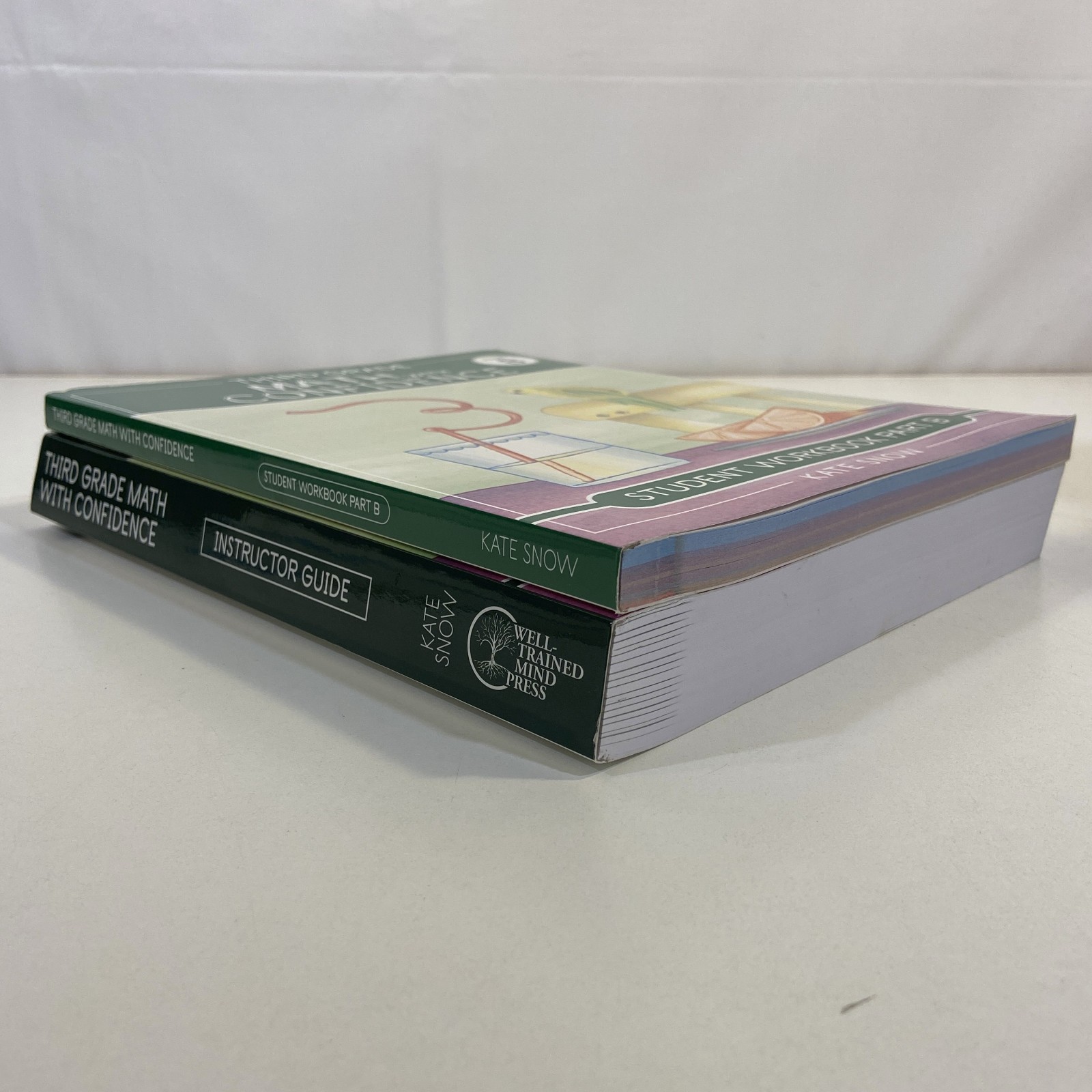 2 Third Grade Math with Confidence Student Workbook Part B & Instructor Guide