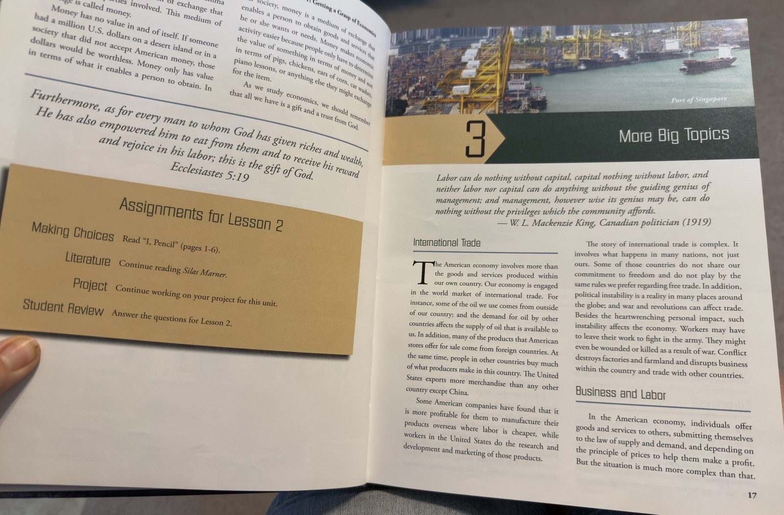 Notgrass Exploring Economics Textbook, Quiz And Exam Book, & Answer Key Booklet