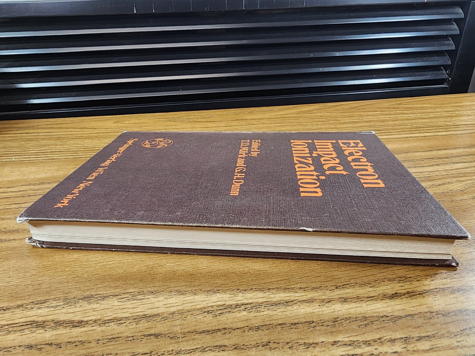 Electron Impact Ionization. Edited by T.D. Mark and G. H. Dunn. Springer-Verlag
